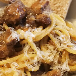 イタリア食堂 タク - ボロネーゼとパルミジャンのスパゲティ