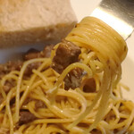 イタリア食堂 タク - ボロネーゼとパルミジャンのスパゲティ