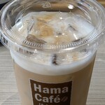 はま寿司 - カフェラテＭ(ICE)クーポン券使用で-30円