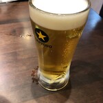 炭火焼肉 にく式 - 取り敢えずビール