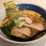 らー麺 山さわ - ＃１００ ＠気まぐれ限定 中華そば鶏ちりめん７５０円