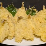 GOCHI ときわ - キスの天ぷら