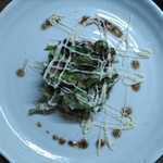 味の蔵どんつく - ナスとトマトのサラダ