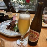 ステーキレストランそうま - ビールとステーキ最高♪
