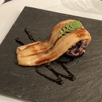 ザ・ガーデンオリエンタル・大阪 - 温かいお料理「(特製)あなご寿司」