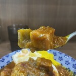 ヌードル＆スパイスカレー 今日の1番 - オクラとポークさん♪