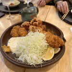 酒処 やまね - フライの盛り合わせ