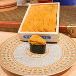 鮨 尚充 - 大間のダイセンのムラサキウニ(8万円)