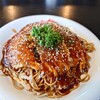 お好みハウスわかみや - 肉玉そば・イカ天トッピング（840円）