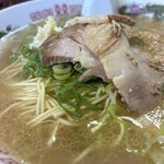 江ちゃんラーメン - ニンニククラッシュ後