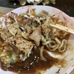 のなみ - かしわ焼きのタレも絡ませるとウッシッシ…な味になる♡