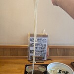 長木屋 - 通常のうどん長いです（笑）