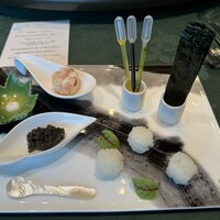 翠林 - 自家製キャビアお遊びセット