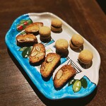 ダイニングカフェ・ボリジ - 小菓子　ビスコッティは超ハードタイプ