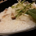 北海道×大地の恵み いろは - 冬野菜のクリームリゾット：唯一これだけが美味しかった…