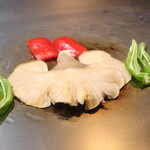 鉄板焼 石狩 - 季節の野菜 2024.8月