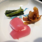 鉄板焼 石狩 - 漬物 2024.8月