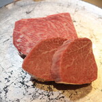 鉄板焼 石狩 - 石狩特選 A-5北海道産黒毛和牛「白老和牛」フィレとサーロイン 2024.8月