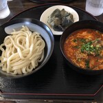 めん処阿吽 - 辛汁うどん(小盛)