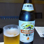 瀬戸内味覚処 芸州 本店 - キリン一番搾り瓶ビール