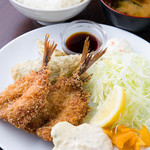 船場キッチン - おさかなフライ定食780円