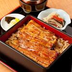 特上うなぎ丼定食