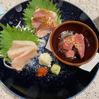 安心安全の鶏刺し