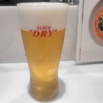 蝋燭屋 プレミア - アサヒスーパードライ生ビール650円⇨490円