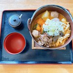 紅梅屋 河口湖大石公園店 - 黑毛和牛肋條ほうとう