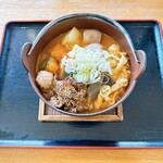 紅梅屋 河口湖大石公園店 - 黑毛和牛肋條ほうとう