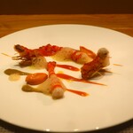 フィエルテ - 鹿児島県産 車海老/パプリカ