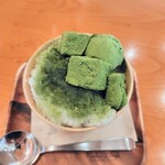 ブリオカフェ - 宇治金時わらび餅かき氷