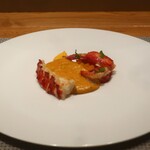 フィエルテ - ブルターニュ産 オマールブルー/北海道産 雲丹