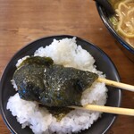 ラーメンとむの - 海苔巻き♪