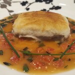 シェ・イノ - 舌平目のプレゼ・ロワイヤルソース