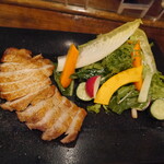 ラ スピーゴラ - 犬鳴ポークのポークソテー