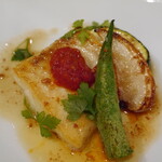 ラ スピーゴラ - ヒラメソテーこがしバターソース