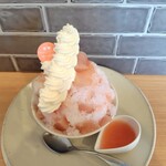 ドゥ　クルル - 白桃かき氷