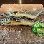たでの葉 - 鮎の塩焼き