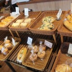 ブーランジェリー マーブル - 陳列棚の様子。