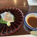 たでの葉 - 鮎のお造り(　ﾟдﾟ)