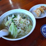 らーめん大八 - タンメンと餃子