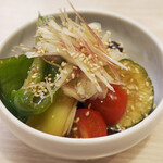 トンテキ食堂8 - 焼き浸し夏バージョン(450円)