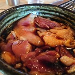 ろばたやき山ろく - 親鳥タレ(≧▽≦)