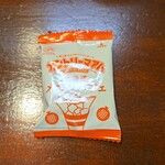 キッチン ブルー グローブ - お菓子のアップ