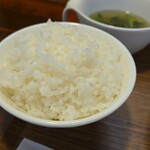 キッチン ブルー グローブ - ご飯大盛りのアップ