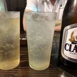 SOUP CURRY＆HAMBURG　龍祈（TATSUKI） - 角ハイボール、レモンサワー、サッポロクラッシック瓶