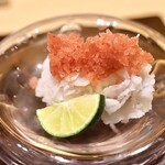 玄水 - はもの梅肉シャーベット