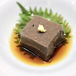 玄水 - 黒胡麻豆腐