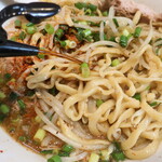 ラーメン二郎 - 赤酢投入～♪